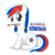 Size: 2083x2083 | Tagged: safe, artist:negasun, oc, oc only, oc:marussia, earth pony, pony, braid, earth pony oc, mascot, nation ponies, ponified, russia, simple background, solo, transparent background