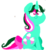 Size: 175x184 | Tagged: safe, artist:windows 95, fizzy, g1, female, flockmod, picture for breezies, simple background, sitting, solo, transparent background