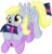 Size: 2040x2120 | Tagged: safe, artist:transparentpony, derpy hooves, twilight sparkle, pegasus, pony, unicorn, g4, covering eyes, duo, duo female, female, guess who, lesbian, mare, ship:twerpy, shipping, unicorn twilight