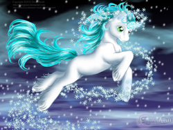 Size: 900x675 | Tagged: safe, artist:flyingpony, oc, oc only, g3, solo, unshorn fetlocks