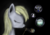 Size: 2000x1400 | Tagged: safe, artist:klystron2010, derpy hooves, dinky hooves, doctor whooves, time turner, pegasus, pony, g4, black background, bubble, bubble wand, clothes, female, mare, simple background, wonderbolts uniform