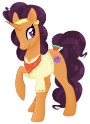 Size: 1300x1800 | Tagged: safe, artist:orcakisses, saffron masala, pony, unicorn, g4, spice up your life, female, mare, raised hoof, simple background, solo, transparent background
