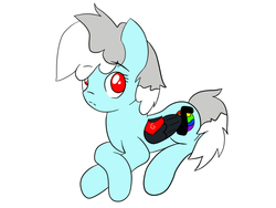 Size: 800x600 | Tagged: safe, artist:blfiya, oc, oc only, oc:insane jack, crossed hooves, crossed legs, cute, lying down, solo