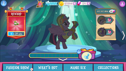 Size: 1280x720 | Tagged: safe, gameloft, twilight sparkle, alicorn, pony, g4, rainbow falls, cheerleader outfit, cheerleader sparkle, clothes, crack is cheaper, dress, twilight sparkle (alicorn), vip, why gameloft why