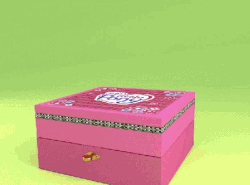 Size: 596x441 | Tagged: safe, artist:tjeb, pinkie pie, g4, 3d, animated, blender, female, music box