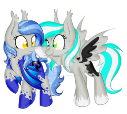 Size: 1024x919 | Tagged: safe, artist:pvrii, oc, oc only, oc:midnight radiance, bat pony, pony, boop, simple background, transparent background, watermark