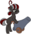 Size: 2237x2500 | Tagged: safe, artist:datapony, oc, oc only, oc:squeaky pitch, pony, cannon, high res, simple background, solo, transparent background