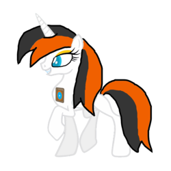Size: 1152x1152 | Tagged: safe, artist:katsubases, artist:motownwarrior01, oc, oc only, oc:core heart, crossover, portal, simple background, solo, transparent background
