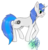 Size: 786x816 | Tagged: safe, artist:nightingale rosemary, oc, oc only, oc:shifting gear, pony, unicorn, solo, standing