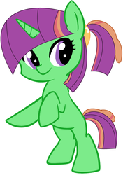 Size: 1952x2776 | Tagged: safe, artist:erin-hardwicke, oc, oc only, unnamed oc, magical lesbian spawn, offspring, parent:tree hugger, parent:twilight sparkle, parents:twihugger, simple background, solo, white background