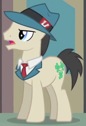 Size: 229x332 | Tagged: safe, screencap, lucky breaks, earth pony, pony, g4, rarity takes manehattan, background pony, delegate 2, male, solo, stallion