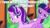 Size: 960x540 | Tagged: safe, edit, edited screencap, screencap, starlight glimmer, twilight sparkle, alicorn, pony, unicorn, g4, the crystalling, bedroom eyes, caption, duo, female, grin, image macro, lesbian, mare, meme, nervous, open mouth, out of context, pushing, ship:twistarlight, shipping, smiling, twilight sparkle (alicorn)