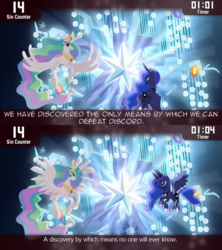 Size: 640x720 | Tagged: safe, edit, edited screencap, screencap, princess celestia, princess luna, tree of harmony, cinemare sins, g4, princess twilight sparkle (episode)