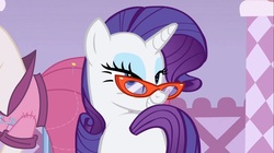 Size: 1100x618 | Tagged: safe, screencap, rarity, pony, g4, suited for success, butt, female, mare, plot