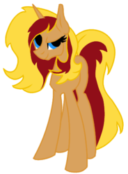 Size: 347x472 | Tagged: safe, artist:angels-in-disguise, oc, oc only, oc:lava lamp, pony, female, mare, solo