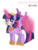 Size: 768x1024 | Tagged: safe, artist:cinnamon-swirls, artist:pinkgurl19912, twilight sparkle, alicorn, pony, g4, female, glasses, jewelry, magic, older, regalia, simple background, solo, transparent background, twilight sparkle (alicorn)