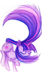 Size: 700x1187 | Tagged: safe, artist:rainspeak, twilight sparkle, g4, dancing, female, solo