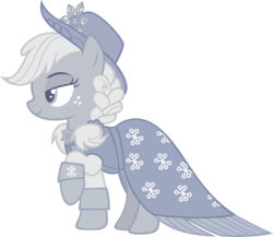 Size: 2415x2100 | Tagged: safe, artist:akili-amethyst, applejack, spirit of hearth's warming past, a hearth's warming tail, g4, .psd available, clothes, female, high res, raised hoof, simple background, smiling, solo, transparent background, vector