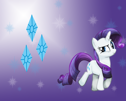 Size: 1280x1024 | Tagged: safe, artist:togekisspika35, rarity, g4, female, solo, wallpaper