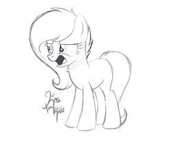 Size: 5500x4500 | Tagged: safe, artist:kirakirtle, oc, oc only, earth pony, pony, absurd resolution, bell, bell collar, collar, digital art, female, monochrome, open mouth, solo, standing