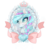 Size: 800x800 | Tagged: safe, artist:parfywarfy, oc, oc only, oc:crystal heart, pony, bust, female, mare, portrait, simple background, solo, transparent background