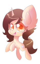 Size: 872x1367 | Tagged: safe, artist:blazemizu, oc, oc only, chibi, commission, cute, ear fluff, simple background, solo, transparent background