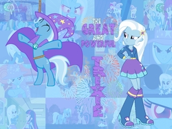 Size: 1600x1200 | Tagged: safe, artist:double-p1997, trixie, equestria girls, g4, wallpaper