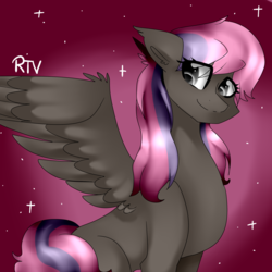 Size: 2000x2000 | Tagged: safe, artist:oniiponii, oc, oc only, oc:starburst, pony, high res, solo