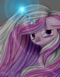 Size: 3550x4500 | Tagged: safe, artist:zombiecupcake101, princess cadance, pony, g4, female, solo