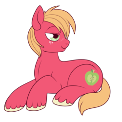 Size: 550x550 | Tagged: safe, artist:lulubell, big macintosh, earth pony, pony, g4, male, simple background, solo, stallion, transparent background