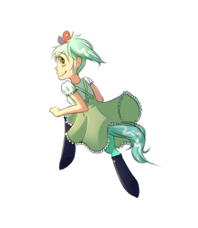 Size: 1300x1500 | Tagged: safe, artist:cups, derpibooru exclusive, oc, oc only, oc:hope, satyr, offspring, parent:lyra heartstrings, solo