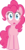 Size: 5083x10000 | Tagged: safe, artist:trildar, pinkie pie, g4, putting your hoof down, .svg available, absurd resolution, female, shocked, simple background, solo, transparent background, vector