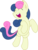 Size: 7504x10000 | Tagged: safe, artist:jorobro, artist:trildar, bon bon, sweetie drops, earth pony, pony, g4, absurd resolution, adorabon, bipedal, cute, eyes closed, female, open mouth, simple background, solo, transparent background, vector