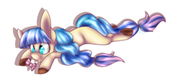 Size: 2430x1195 | Tagged: safe, artist:immagoddampony, oc, oc only, earth pony, pony, solo