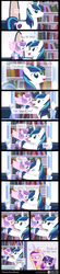 Size: 925x4200 | Tagged: safe, artist:dm29, princess cadance, princess flurry heart, shining armor, twilight sparkle, alicorn, pony, g4, comic, crying, eyeroll, first words, liquid pride, shining armor is a goddamn genius, shining armor is not amused, this will end in a night on the couch, twilight sparkle (alicorn), twilight sparkle is not amused, unamused, ventriloquism