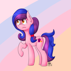 Size: 1280x1280 | Tagged: safe, artist:hurricanestarpegasus, oc, oc only, oc:color butterfly, solo