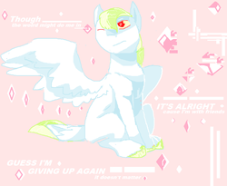 Size: 935x768 | Tagged: safe, artist:pinkietane, oc, oc only, oc:nevermind, ghost, mystery skulls, solo, song reference