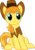 Size: 6000x8604 | Tagged: safe, artist:arifproject, braeburn, earth pony, pony, g4, :3, absurd resolution, braebetes, cute, male, sitting, sitting catface meme, solo