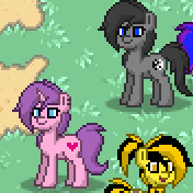 Size: 176x176 | Tagged: safe, oc, oc only, oc:kenos, pony, pony town, long lost sisters