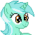 Size: 50x50 | Tagged: source needed, safe, artist:punchinpaul, lyra heartstrings, g4, bust, female, pixel art, smiling, solo, true res pixel art