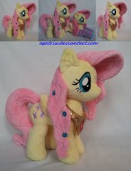 Size: 1280x1676 | Tagged: safe, artist:agatrix, fluttershy, g4, element of kindness, irl, photo, plushie, sock