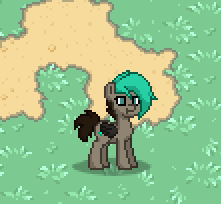 Size: 221x204 | Tagged: safe, oc, oc only, oc:flicker spark, pony, pony town, solo