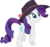 Size: 7148x6710 | Tagged: safe, artist:fruft, rarity, g4, my little pony: friendship is magic, rarity investigates, absurd resolution, cute, female, hat, raribetes, simple background, smiling, solo, transparent background, vector