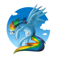 Size: 1024x1024 | Tagged: safe, artist:csox, rainbow dash, g4, female, solo