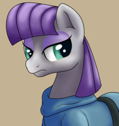 Size: 1024x1086 | Tagged: safe, artist:witchtaunter, maud pie, g4, female, simple background, solo