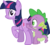 Size: 3540x3154 | Tagged: safe, artist:porygon2z, spike, twilight sparkle, dragon, pony, unicorn, g4, ass worship, bad touch, butt, butt pushing, butt touch, close-up, eyes on the prize, female, frown, hand on butt, high res, looking at butt, male, mare, molestation, personal space invasion, pervespike, plot, pushing, raised hoof, rump push, ship:twispike, shipping, simple background, straight, surprised, transparent background, twibutt, underhoof, unicorn twilight, vector, wide eyes