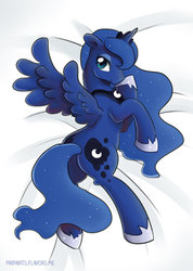 Size: 600x844 | Tagged: safe, artist:piripaints, princess luna, pony, g4, body pillow, body pillow design, butt, female, plot, solo