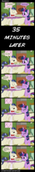 Size: 1700x8100 | Tagged: safe, artist:cipherpie, horte cuisine, savoir fare, twilight sparkle, earth pony, pony, unicorn, g4, comic, female, food, horn, male, mare, sandwich, stallion, unicorn twilight, waiter