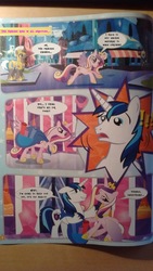 Size: 900x1600 | Tagged: safe, princess cadance, shining armor, comic:waiting for flurry heart, g4, official, comic