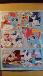 Size: 900x1600 | Tagged: safe, cup cake, princess cadance, shining armor, comic:waiting for flurry heart, g4, official, comic